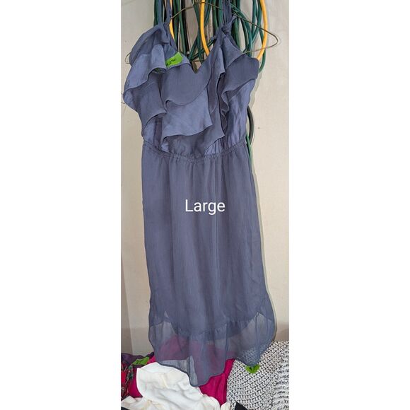 Women's Sz Large clothing lot of 14 Items - dresses hoodie pants tops intimates - Picture 7 of 15